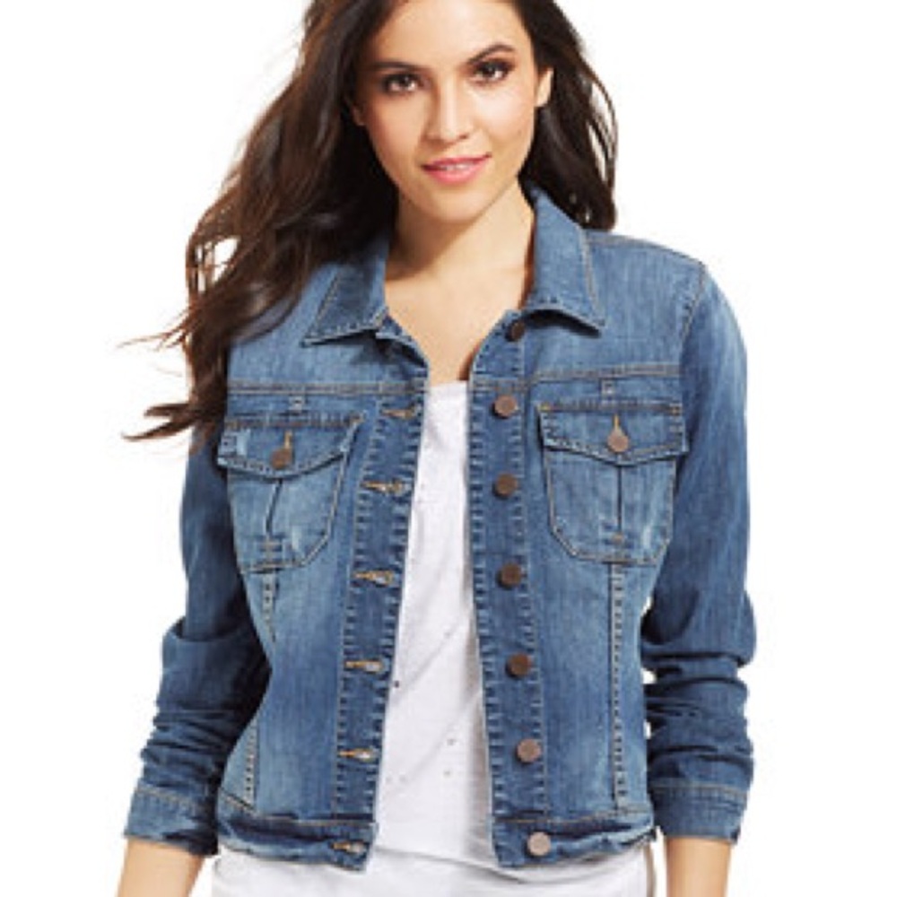 Kut from the Kloth Blue Denim Jacket